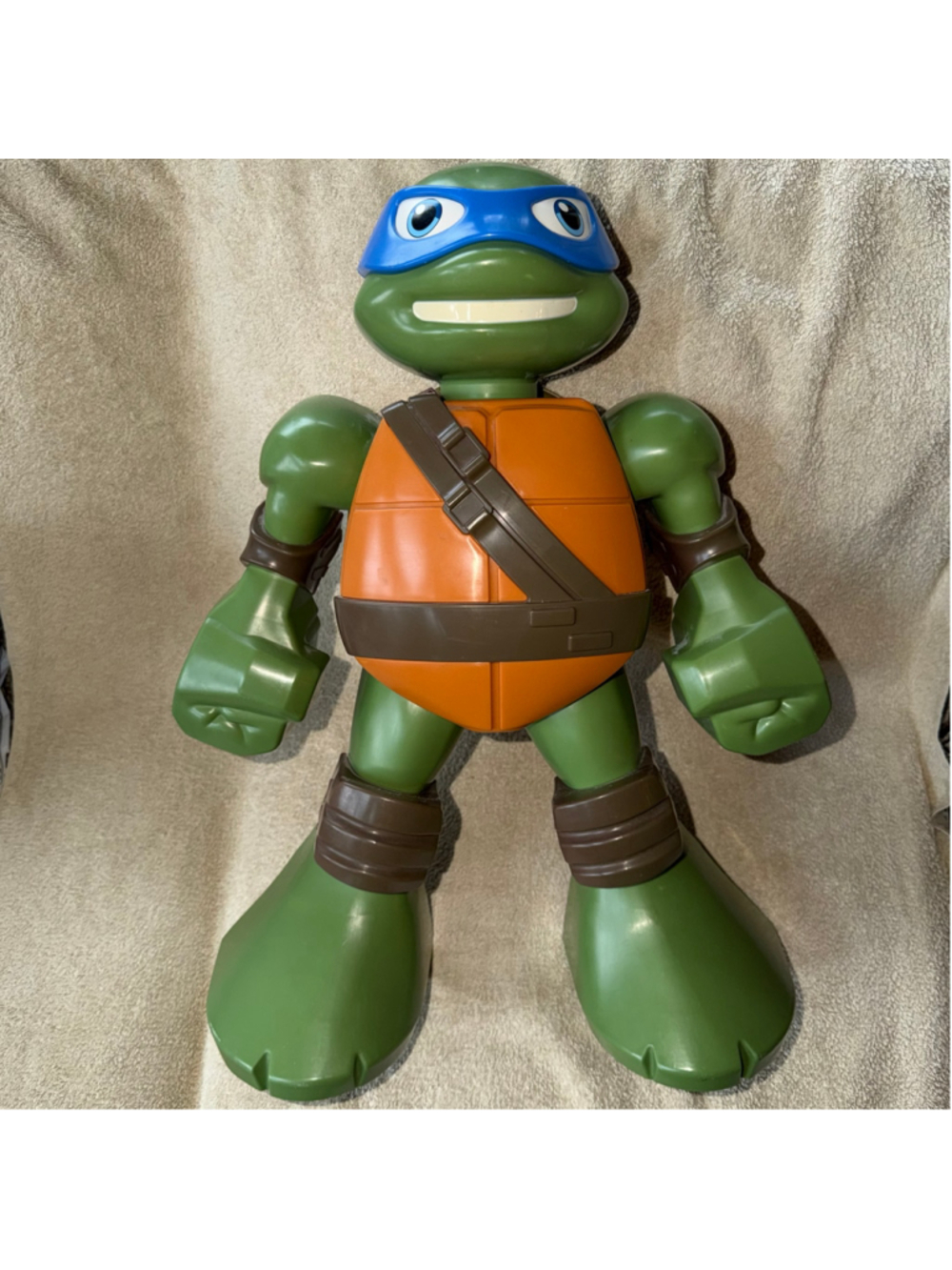 BIG 20" TMNT Leonardo Storage Shell 96381 Viacom Playmates Teenage Mutant Ninja